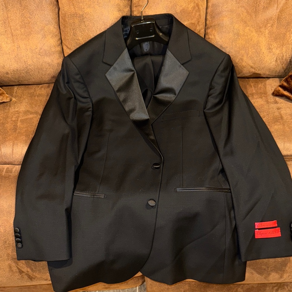 Black Tuxedo Jacket & tuxedo pants